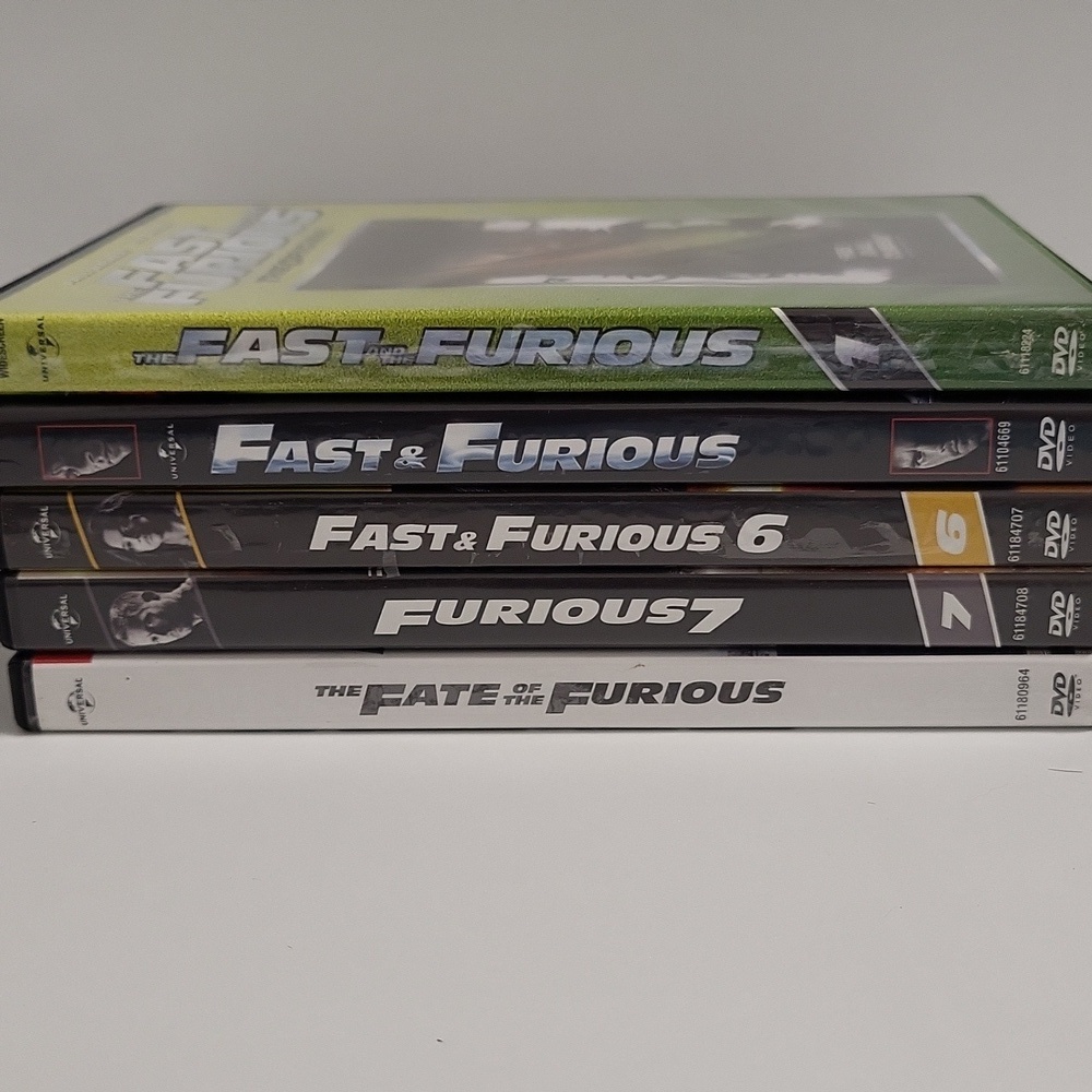 Fast & Furious DVD Collection - Multi-Color